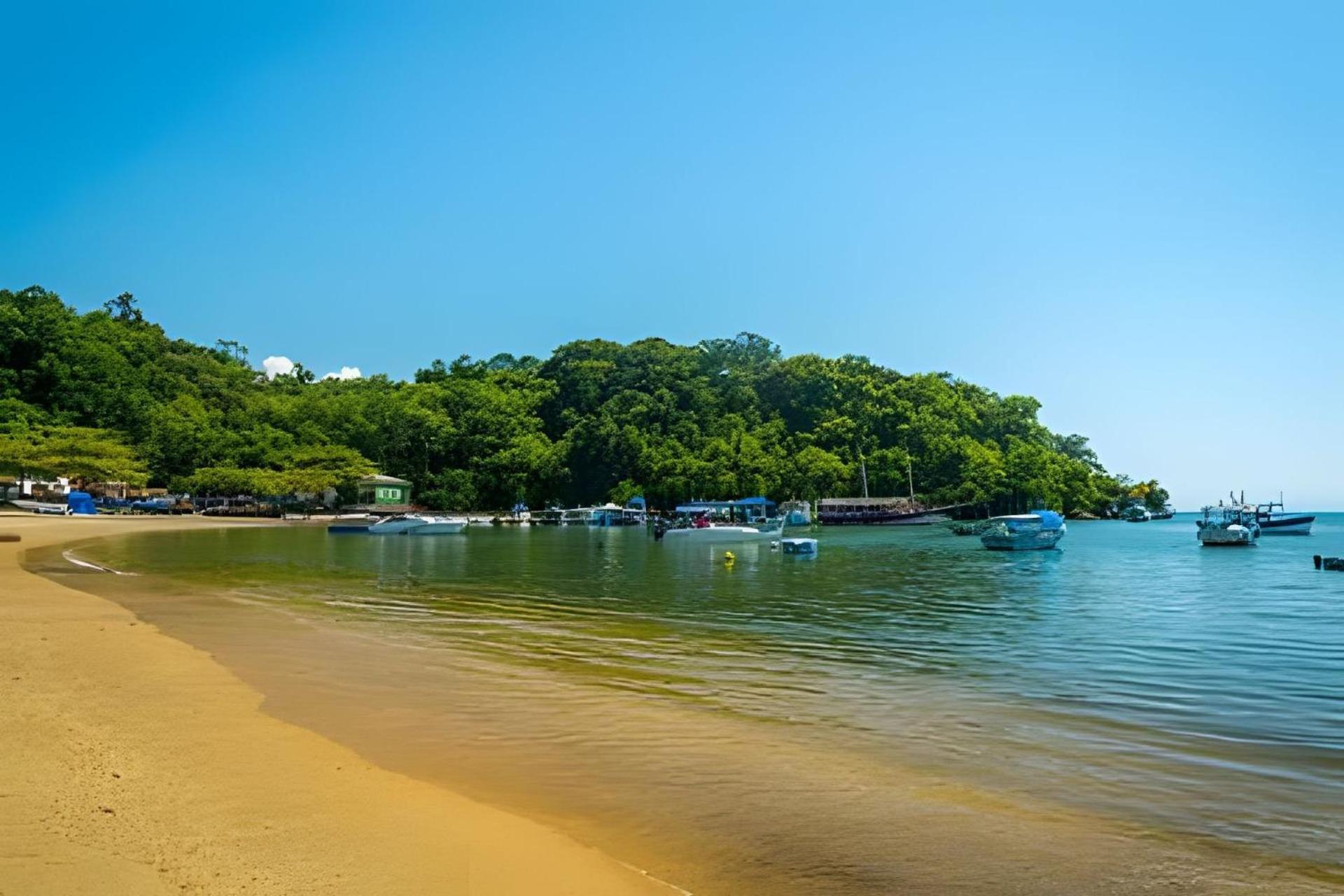 Linda Casa C/ Vista Pro Mar Na Praia Grande Em Paraty Araquari Exterior foto