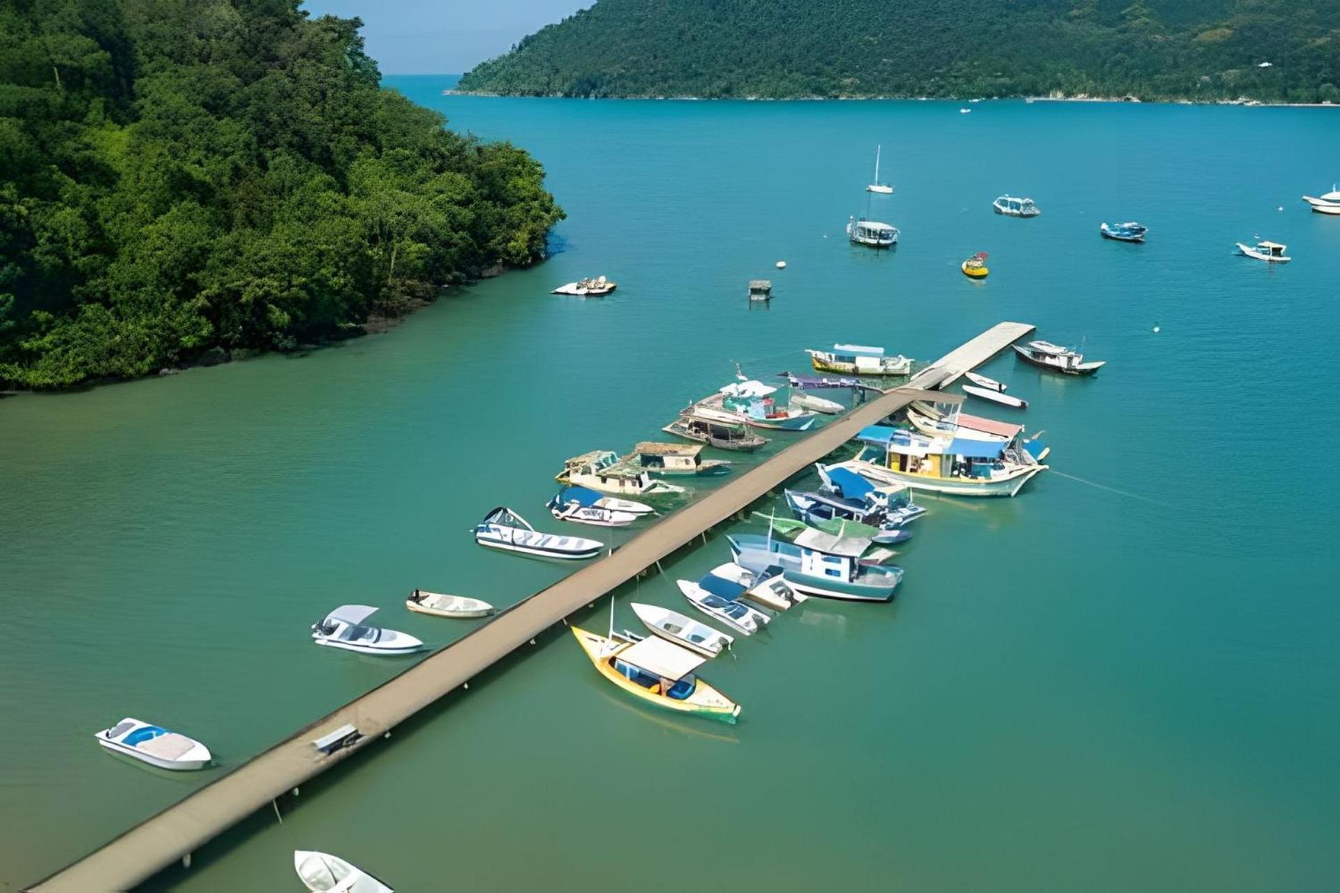 Linda Casa C/ Vista Pro Mar Na Praia Grande Em Paraty Araquari Exterior foto