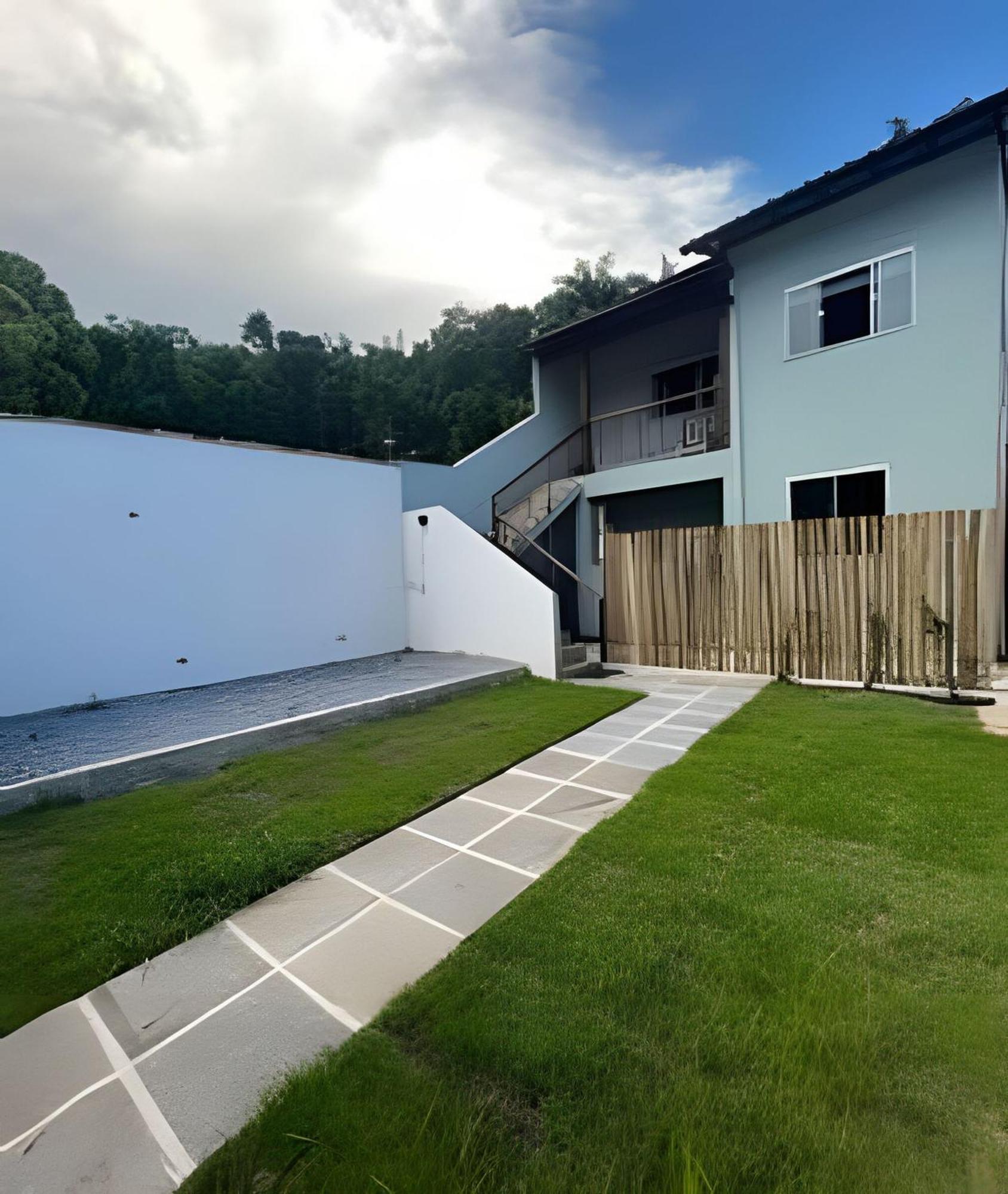 Linda Casa C/ Vista Pro Mar Na Praia Grande Em Paraty Araquari Exterior foto